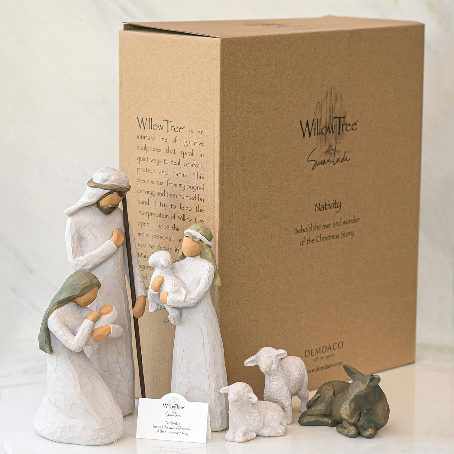 Nativity 6-piece set sculpted figures