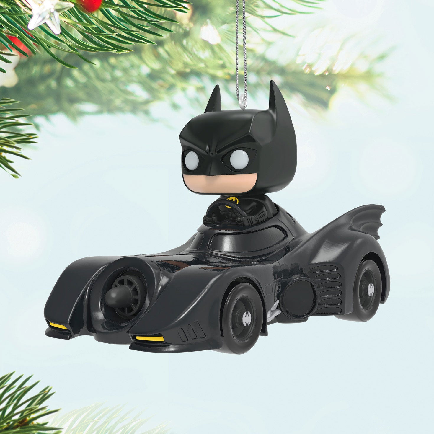 DC 1989 Batman in His Batmobile Funko POP! Ornament