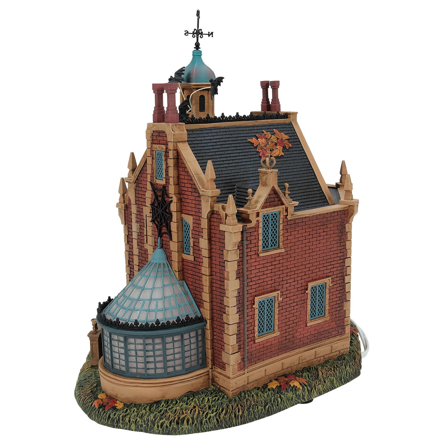 Department 56 Walt Disney World Haunted Mansion Lighted Building, 10.5"