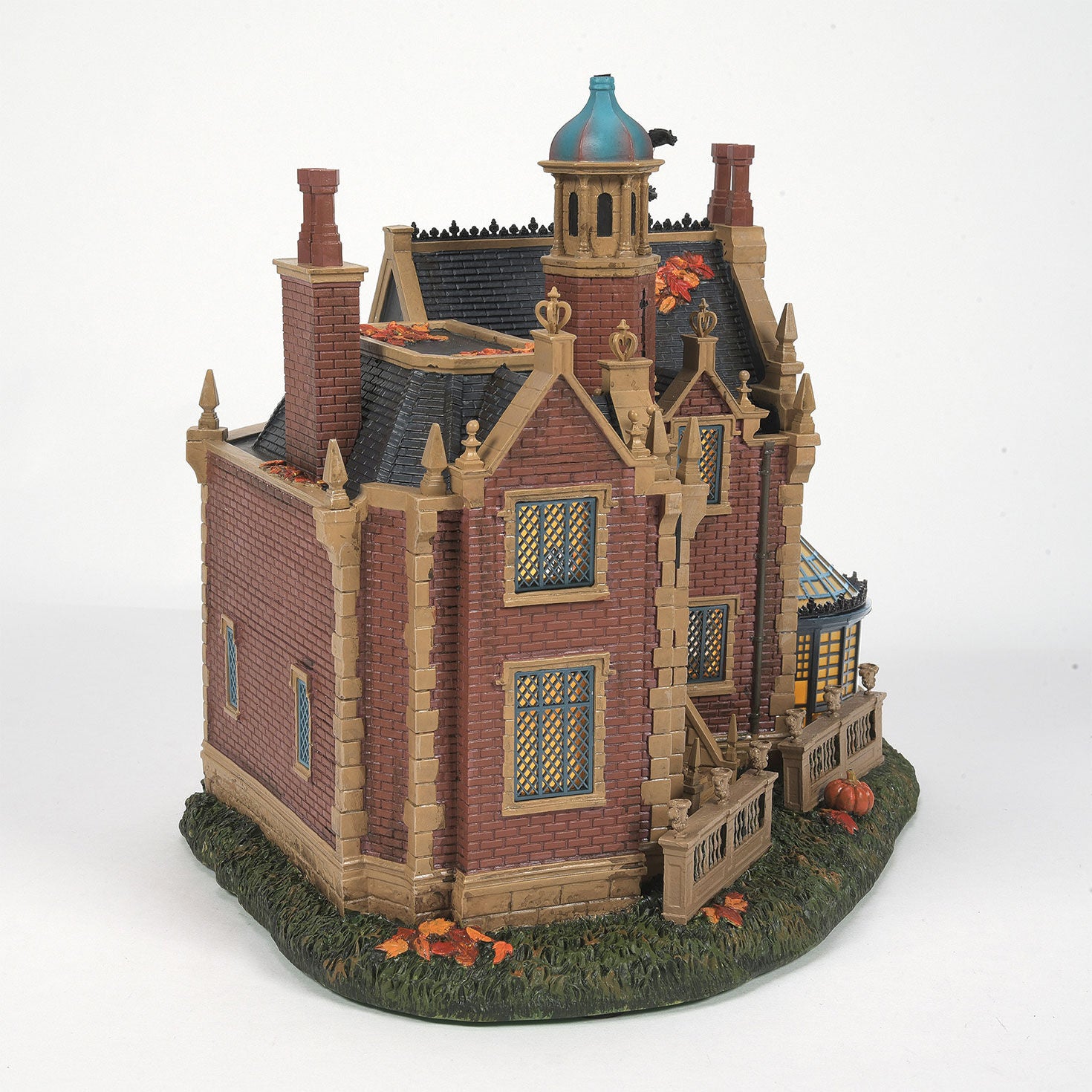 Department 56 Walt Disney World Haunted Mansion Lighted Building, 10.5"