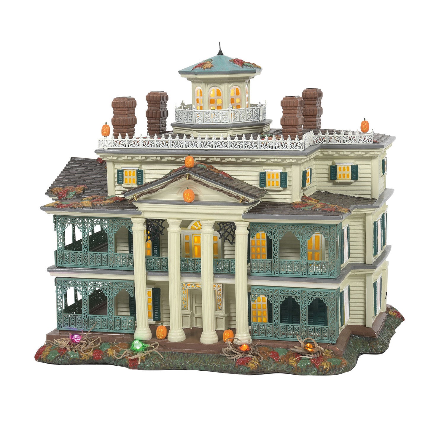 Disney Disneyland Haunted Light-Up Mansion Figurine, 9.1"