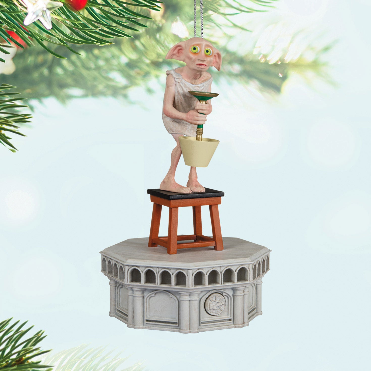 Harry Potter and the Chamber of Secrets Collection Dobby Ornament With Light and Sound