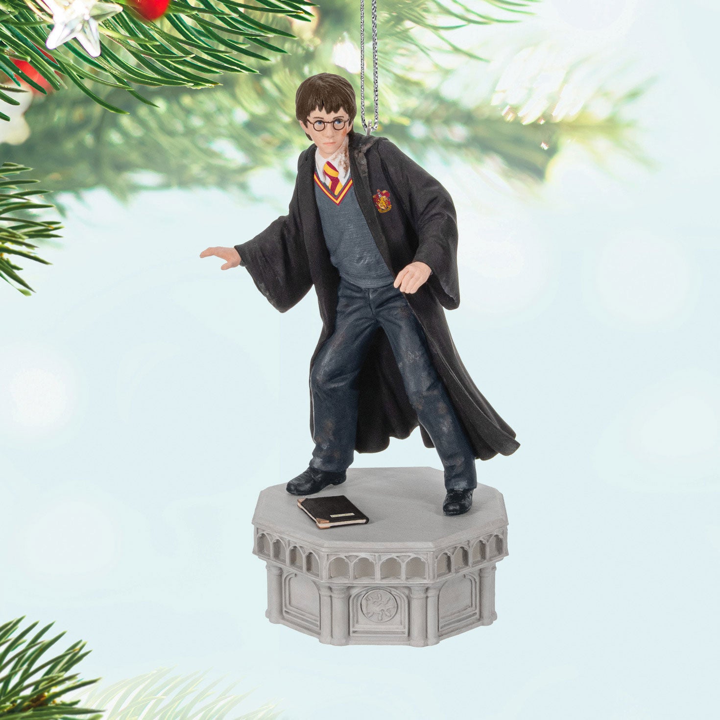 Harry Potter and the Chamber of Secrets Collection Harry Potter Ornament With Light and Sound