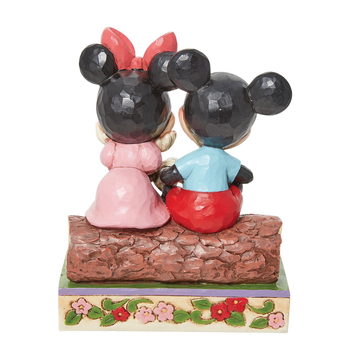 Jim Shore Disney Mickey and Minnie Campfire Figurine, 5.75"