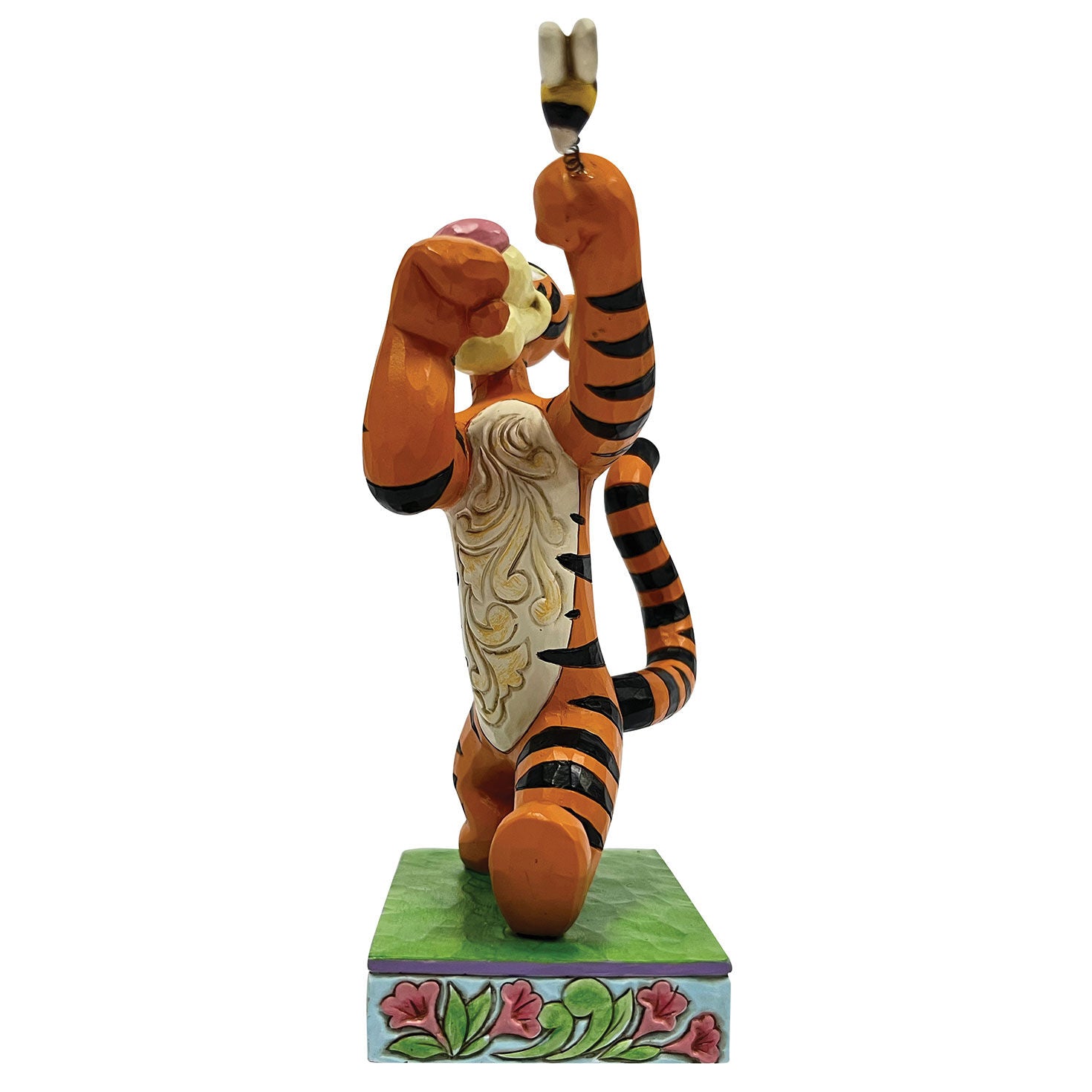 Jim Shore Disney Tigger Fighting a Bee Figurine, 5.5"