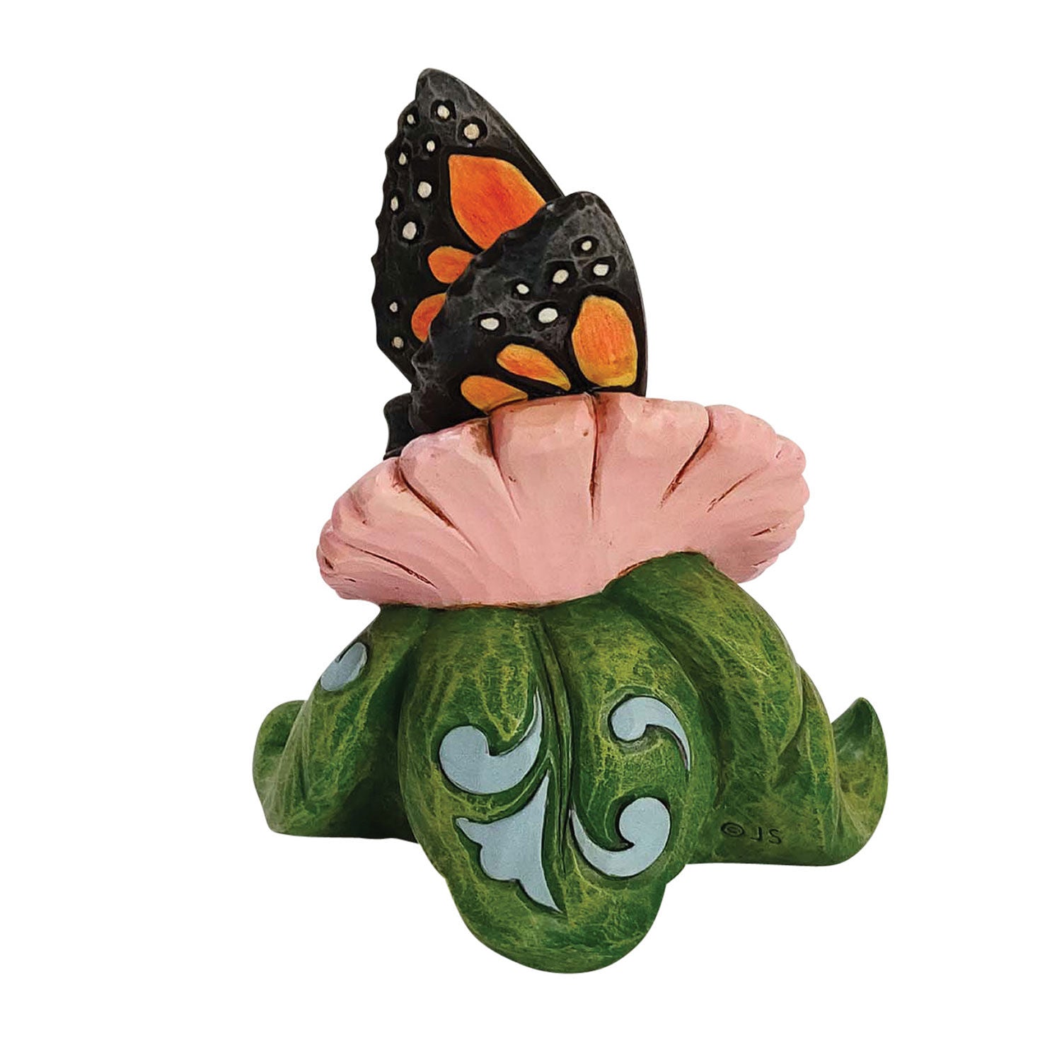 Jim Shore Mini Monarch Butterfly Figurine, 4"