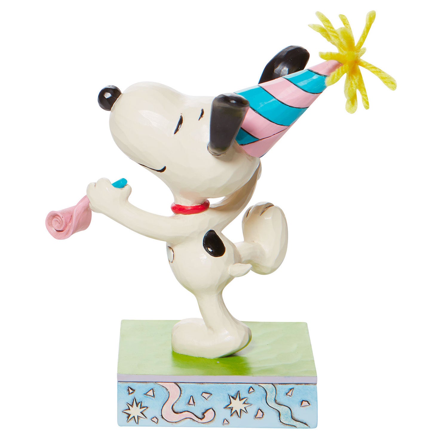 Jim Shore Peanuts Snoopy Birthday Dance Figurine, 5.25"