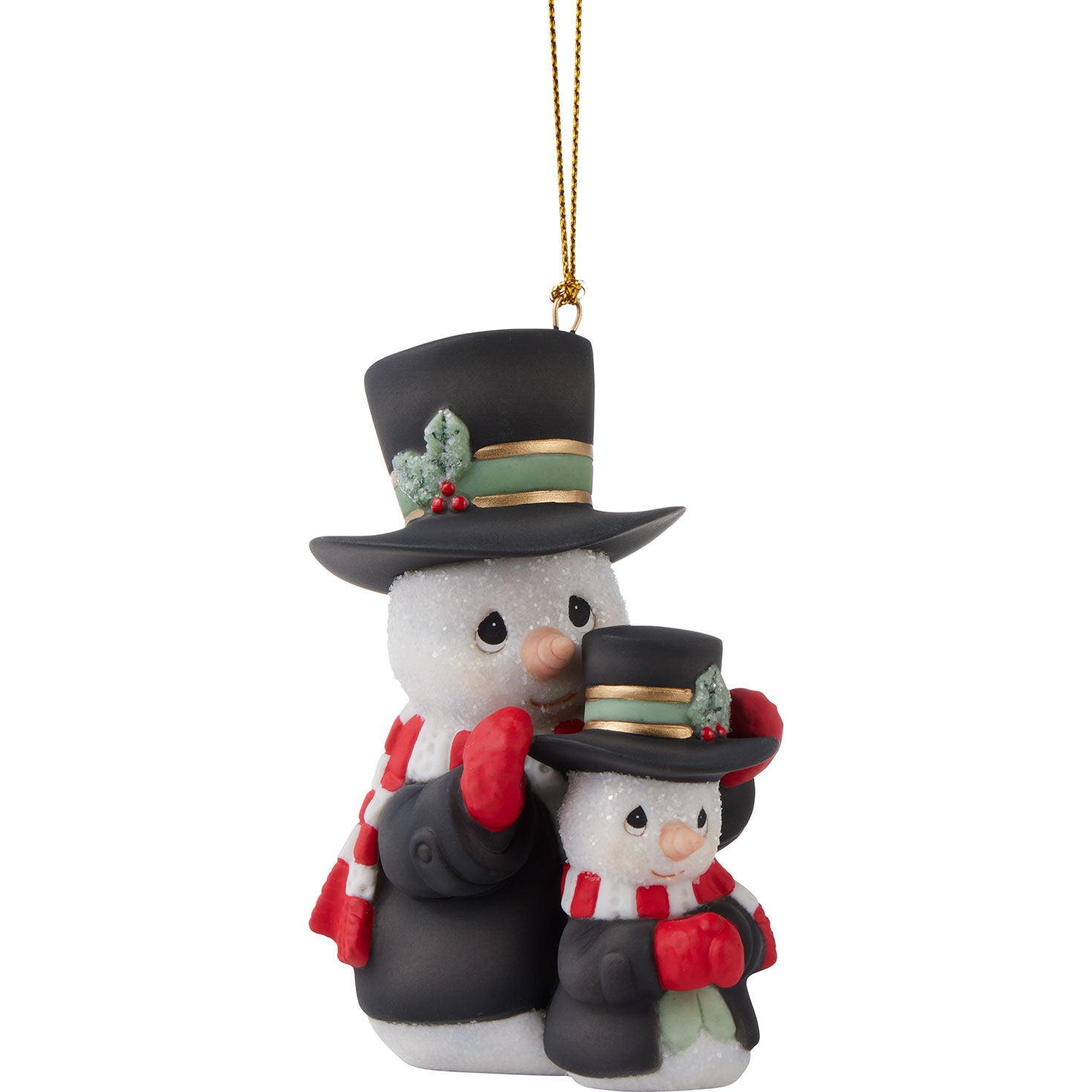 Precious Moments You Bring Warmth to the Season Annual Snowman Ornament, 3.5"