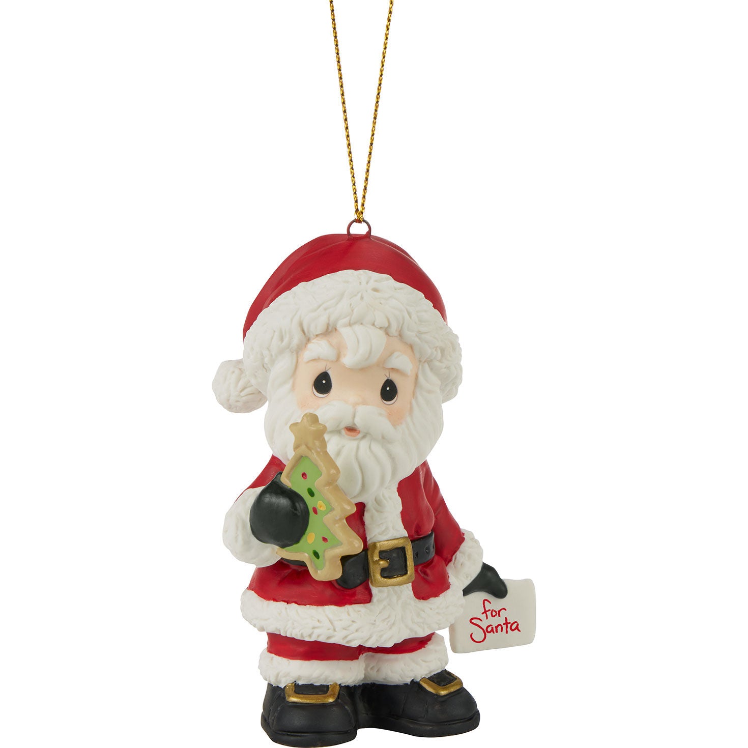 Precious Moments You Make Christmas So Sweet Annual Santa Ornament, 3.5"