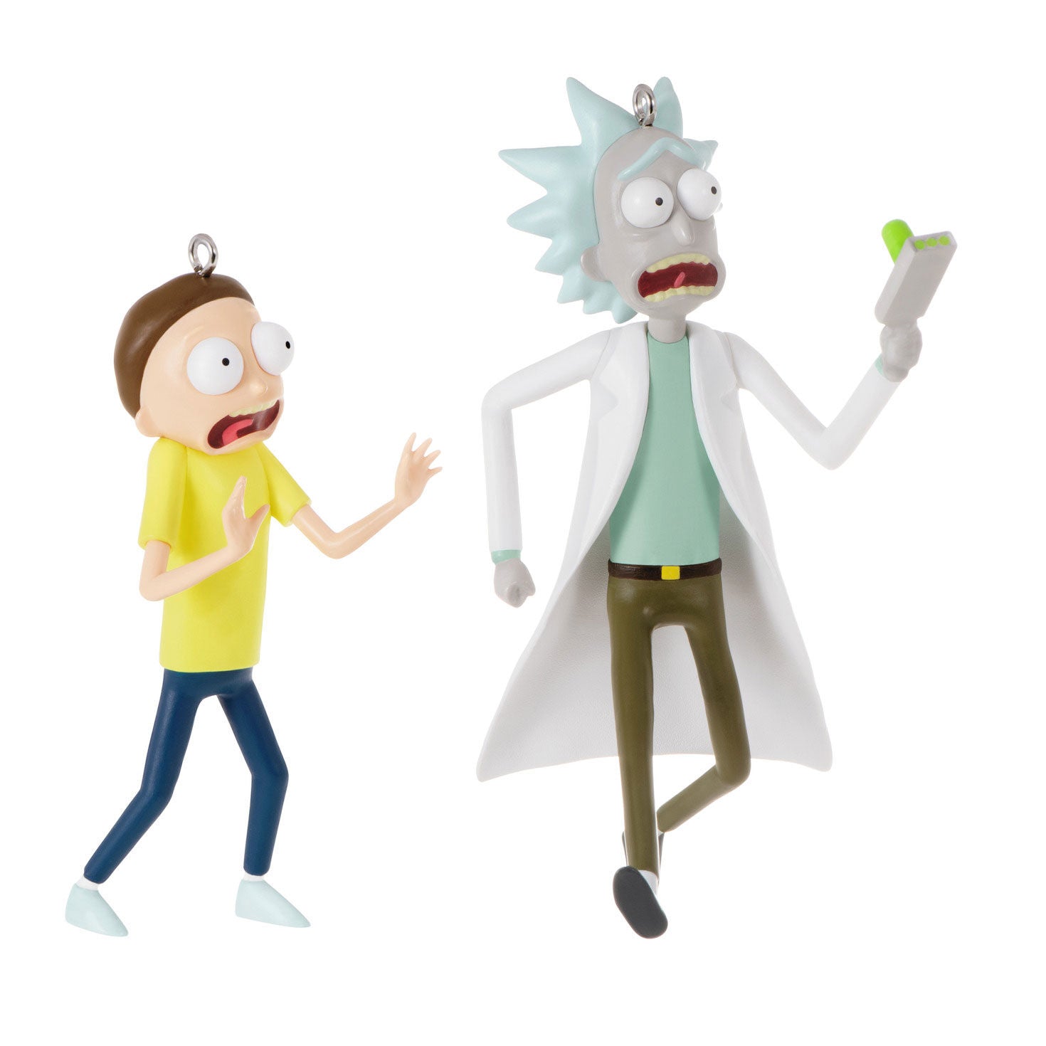 Rick and Morty Just Don't Think About It  Morty! Ornaments  Set of 2