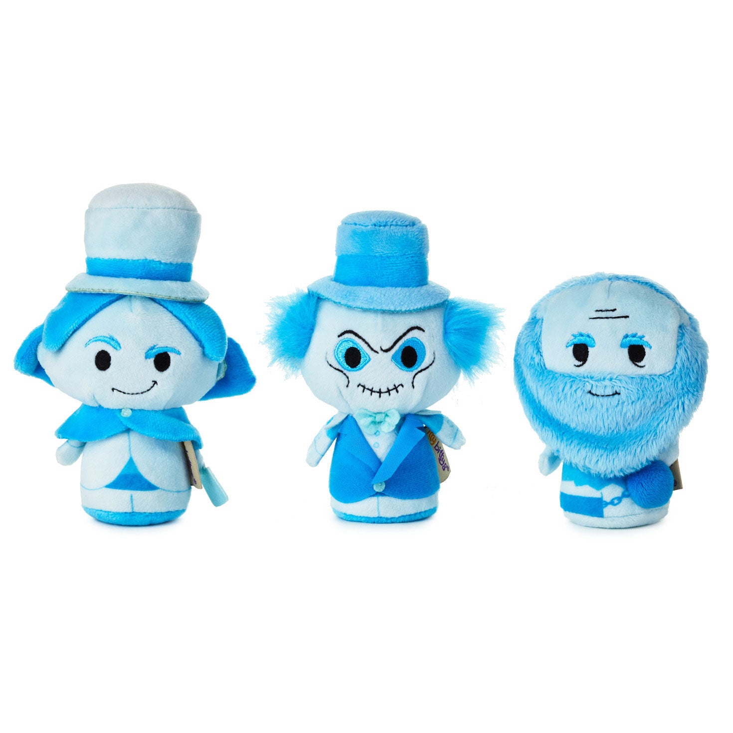 itty bittys Disney The Haunted Mansion Ghosts Glow-in-the-Dark Plush, Set of 3