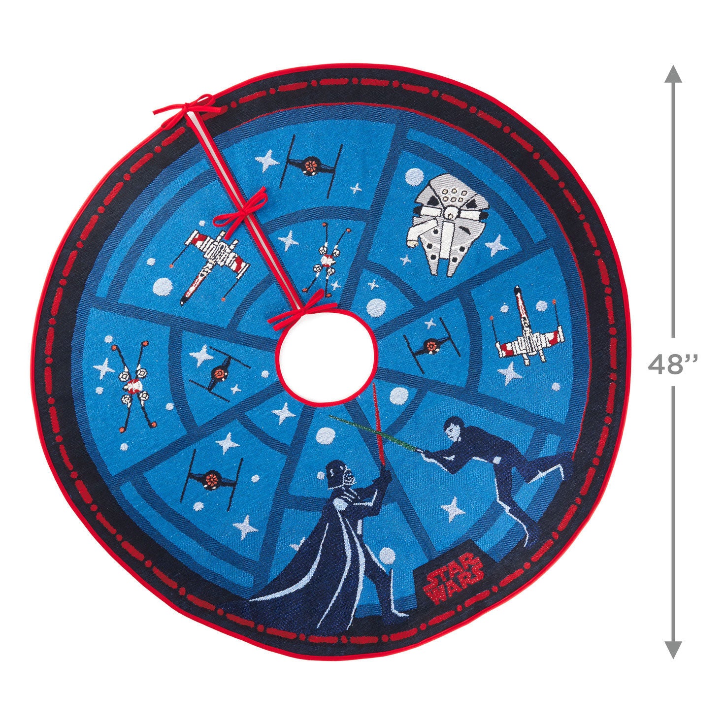 Star Wars Christmas Tree Skirt With Light