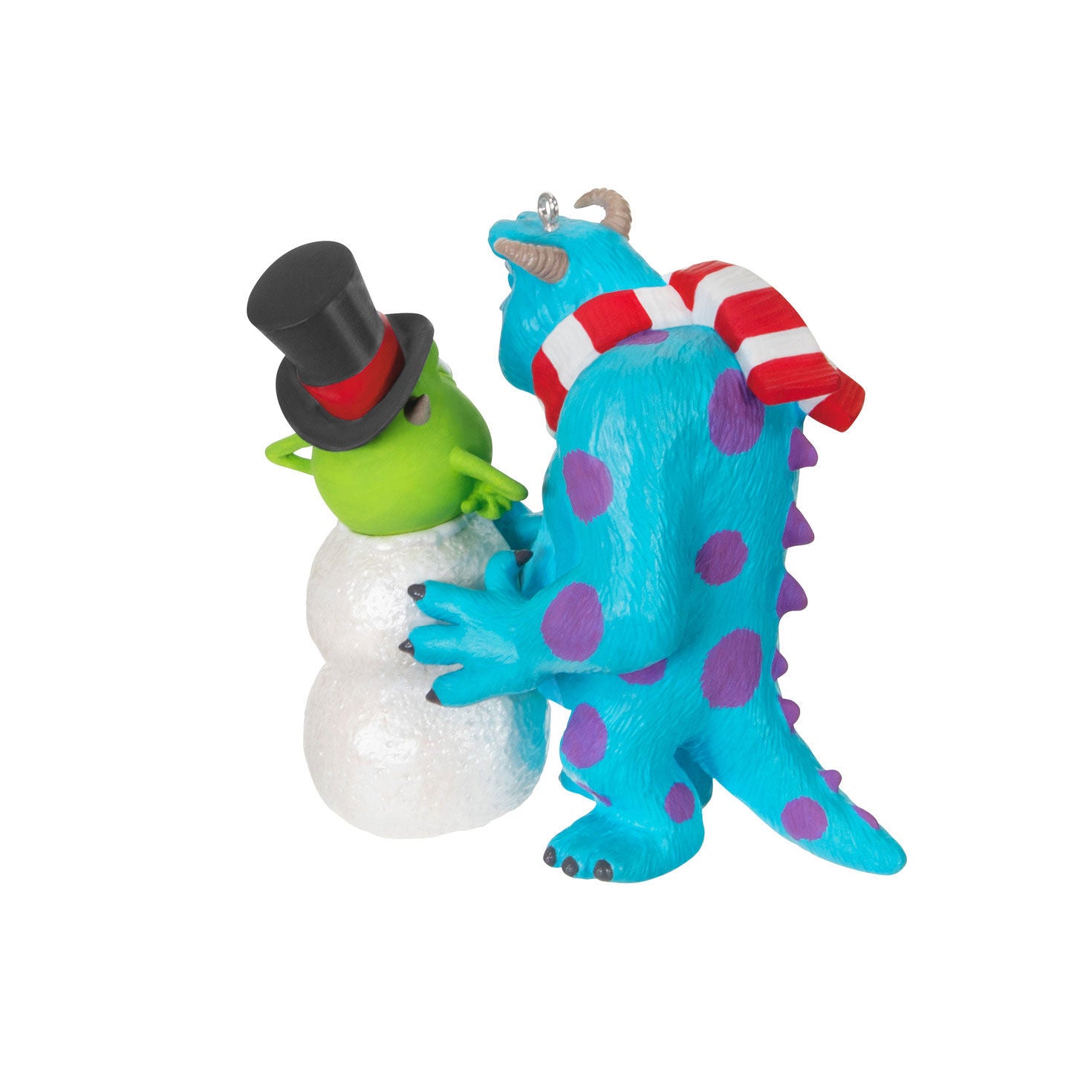 Disney/Pixar Monsters  Inc. Sulley Builds a Snow-Mike Ornament