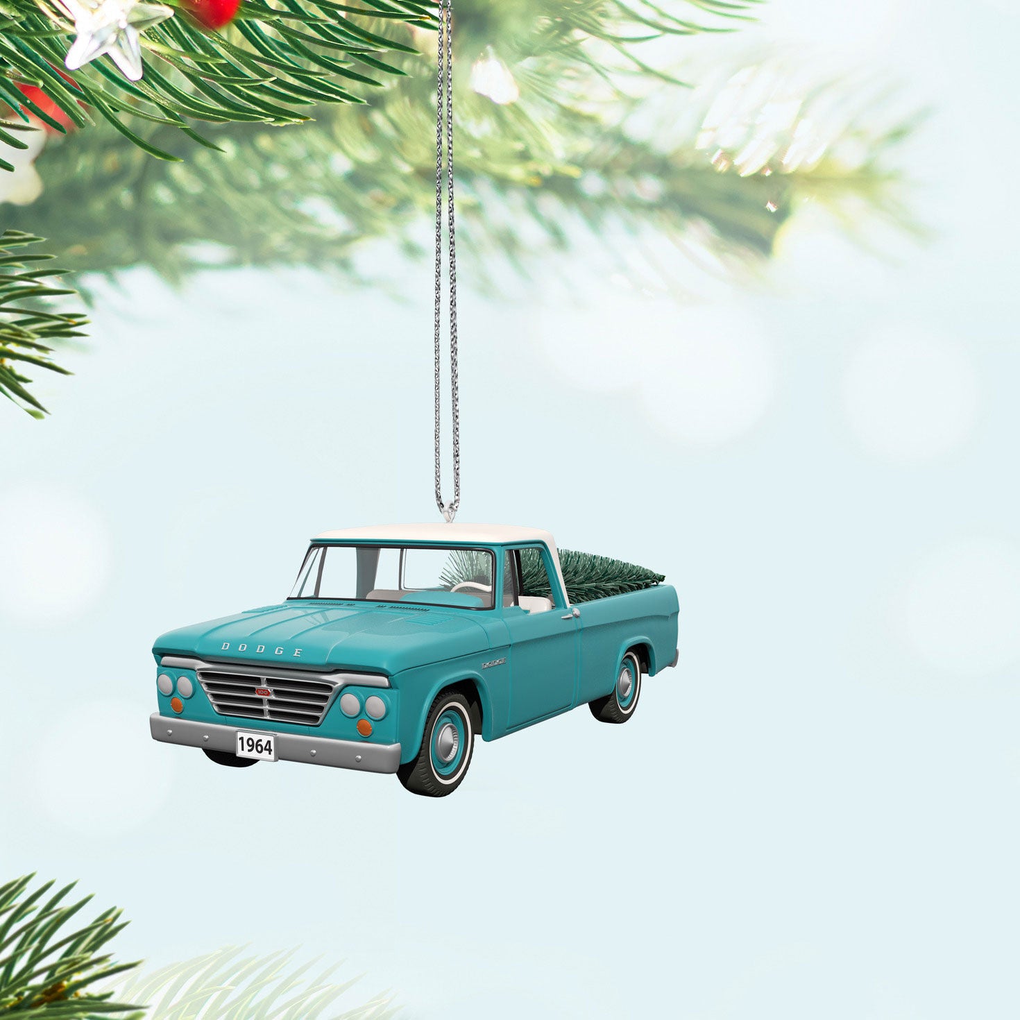 All-American Trucks 1964 Dodge D-100 2024 Metal Ornament