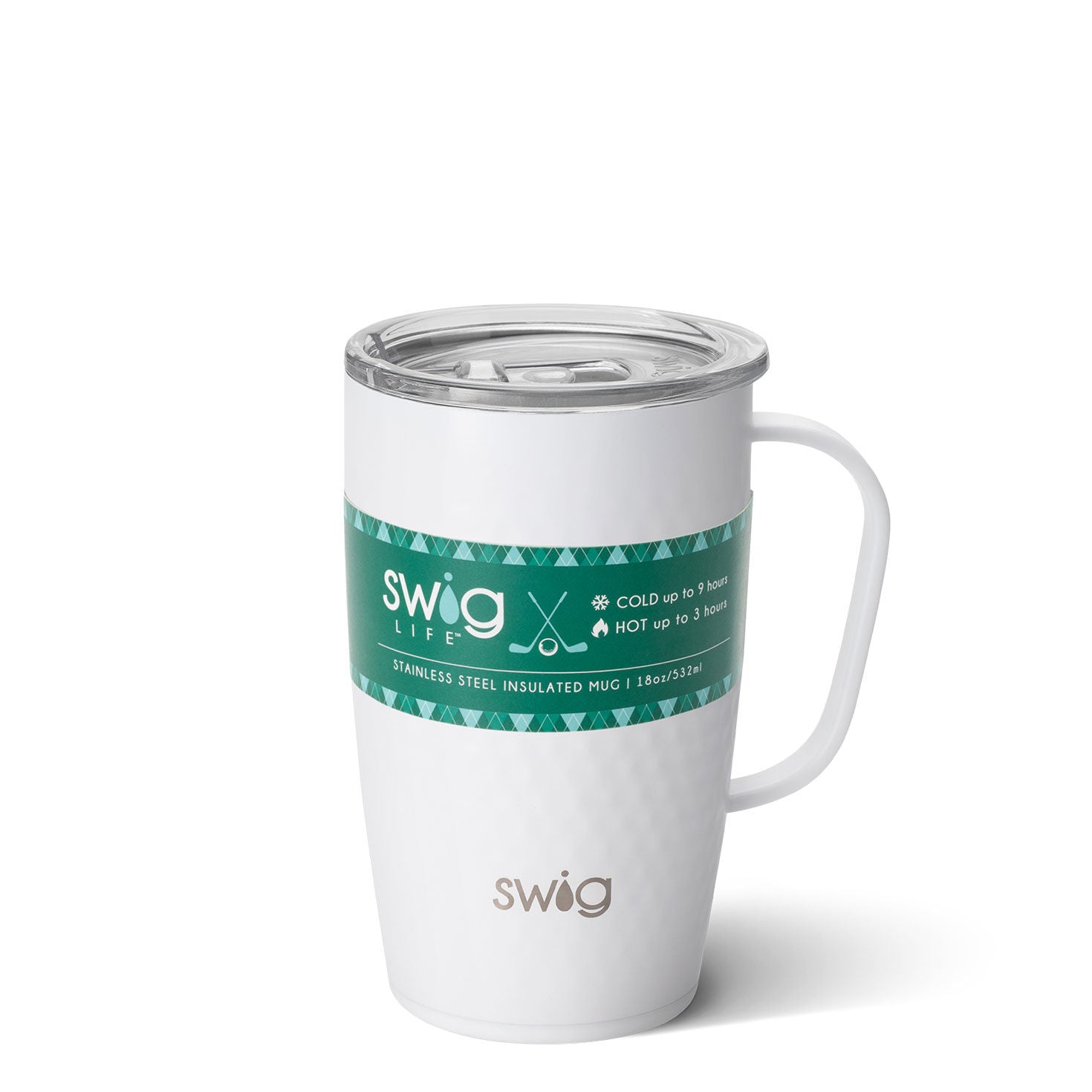 Swig Golf Partee Stainless Steel Travel Mug, 18 oz.