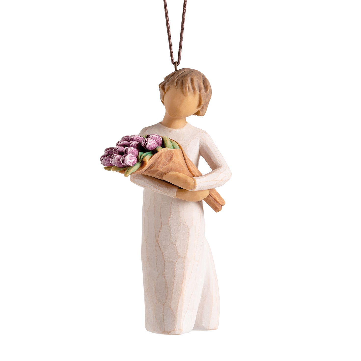 Willow Tree Surprise Tulip Bouquet Figurine Ornament  4" H